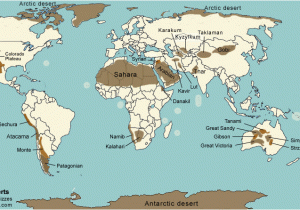 Deserts In Europe Map 46 Genuine Labeled Desert Map