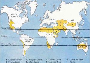 Deserts In Europe Map 46 Genuine Labeled Desert Map