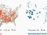 Despair Colorado Map Trump S Election Map Also Maps Despair Deaths From Opioid