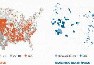 Despair Colorado Map Trump S Election Map Also Maps Despair Deaths From Opioid