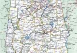 Detailed Map Of Alabama Alabama County