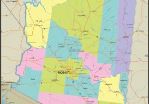Detailed Map Of Arizona Usa Arizona County Map Awesome Us County Map Editable Valid Editable Map