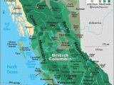 Detailed Map Of British Columbia Canada Maps Of British Columbia Map north America Canada
