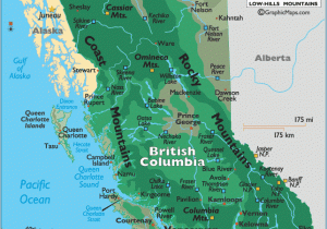 Detailed Map Of British Columbia Canada Maps Of British Columbia Map north America Canada