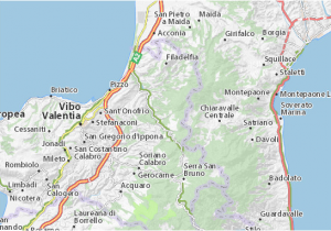 Detailed Map Of Calabria Italy Capistrano Map Detailed Maps for the City Of Capistrano Viamichelin