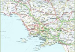 Detailed Map Of Campania Italy Large Detailed Map Of Benevento Aishouzuo org