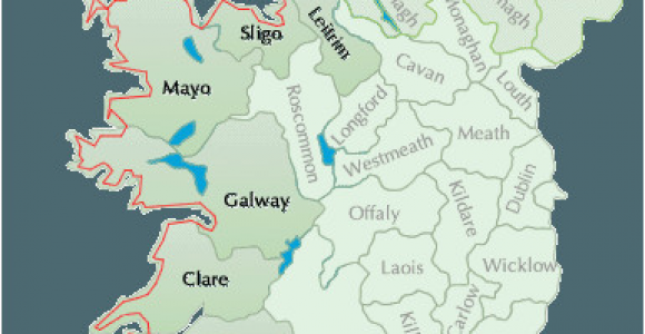 Detailed Map Of Donegal Ireland Wild atlantic Way Map Ireland Ireland Map Ireland Travel Donegal