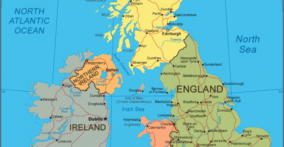 Detailed Map Of England Cities United Kingdom Map England Scotland northern Ireland Wales