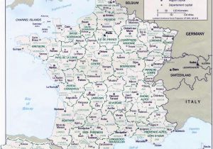 Detailed Map Of France with Cities Map Of France Departments Regions Cities France Map