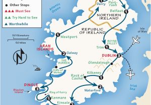 Detailed Map Of Ireland with towns Ireland Itinerary where to Go In Ireland by Rick Steves