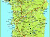 Detailed Map Of Italy In English Large Detailed Map Of Sardinia with Cities towns and Roads