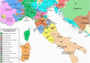 Detailed Map Of Italy with Cities Map Of Italy In 1499 Interesting Maps Of Italy Karten Italia
