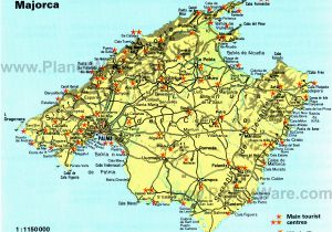 Detailed Map Of Mallorca Spain City Maps and atlases
