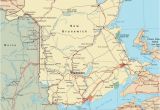 Detailed Map Of New Brunswick Canada Map Of New Brunswick with Cities and towns Maps