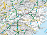 Detailed Map Of north Carolina north Carolina Road Map