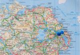 Detailed Map Of northern Ireland Ireland Map Stock Photos Ireland Map Stock Images Alamy