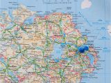 Detailed Map Of northern Ireland Ireland Map Stock Photos Ireland Map Stock Images Alamy