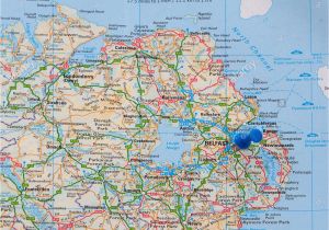 Detailed Map Of northern Ireland Ireland Map Stock Photos Ireland Map Stock Images Alamy