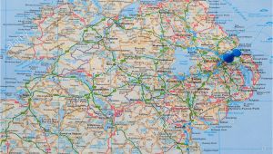 Detailed Map Of northern Ireland Ireland Map Stock Photos Ireland Map Stock Images Alamy