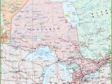 Detailed Map Of Ontario Canada Map Of Ontario with Cities and towns