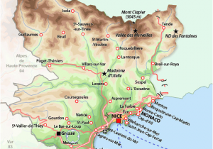 Detailed Map Of Provence France southern France Map France France Map France Travel