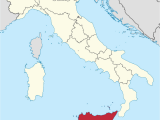 Detailed Map Of Sicily Italy Sicily Wikipedia