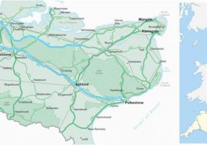 Detailed Map Of south East England Map Of Kent Visit south East England