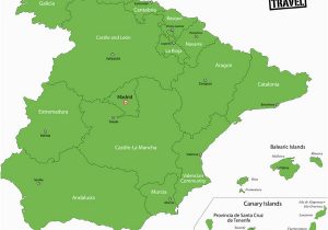 Detailed Map Of southern Spain Map Of Spain