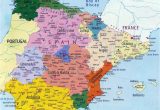 Detailed Map Of southern Spain Spain Maps Printable Maps Of Spain for Download