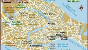 Detailed Map Of Venice Italy Map Of Venice