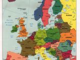 Detailed Map Of Western Europe Map 0f Europe