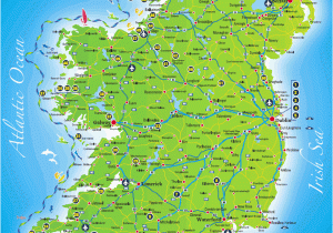 Detailed Maps Of Ireland Maps Of Ireland Detailed Map Of Ireland In English tourist Map