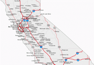 Detailed Road Map Of California Map Of California Cities California Road Map