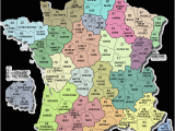 Detailed Road Map Of France Map Of France Departments Regions Cities France Map