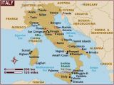 Detailed Road Map Of Italy Map Of Italy