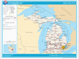 Detroit and Canada Map Datei Map Of Michigan Na Png Wikipedia