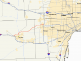 Detroit area Map Michigan M 14 Michigan Highway Wikipedia