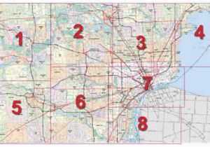 Detroit Michigan On A Map Mdot Detroit Maps