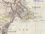 Devonshire England Map torquay Geological Field Guide by Ian West