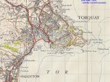 Devonshire Map England torquay Geological Field Guide by Ian West