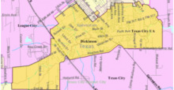 Dickinson Texas Map Dickinson Texas Revolvy