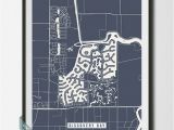 Discovery Bay California Map Discovery Bay California Street Map Print by Voca Prints Modern