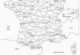 Districts Of France Map France Printable Blank Administrative District Royalty Free Clip