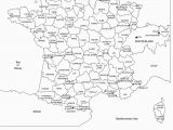 Districts Of France Map France Printable Blank Administrative District Royalty Free Clip