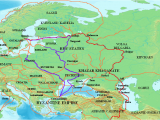 Dniester River Map Europe Trade Route From the Varangians to the Greeks Wikipedia