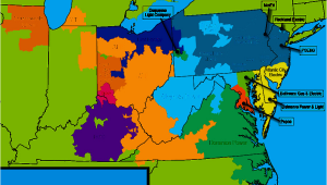 Dominion East Ohio Service area Map Electricity Transmission In Virginia
