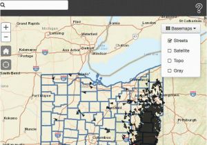Dominion East Ohio Service area Map Oil Gas Well Locator