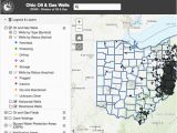 Dominion East Ohio Service area Map Oil Gas Well Locator