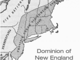 Dominion Of New England Map Glorious Revolution Revolvy