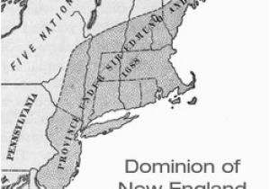 Dominion Of New England Map Glorious Revolution Revolvy